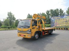 東風(fēng)多利卡清障帶吊D8單排上裝徐工5噸直臂式吊機(jī)