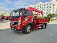 重汽王牌小黃牌上裝長(zhǎng)興5噸4節(jié)臂隨車(chē)吊機(jī)