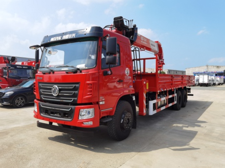 東風(fēng)華神F5后八輪（國六）隨車吊.上裝長興12噸4節(jié)臂