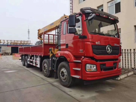 陜汽德龍新M3000國六前四后八 上裝徐工14噸G型臂