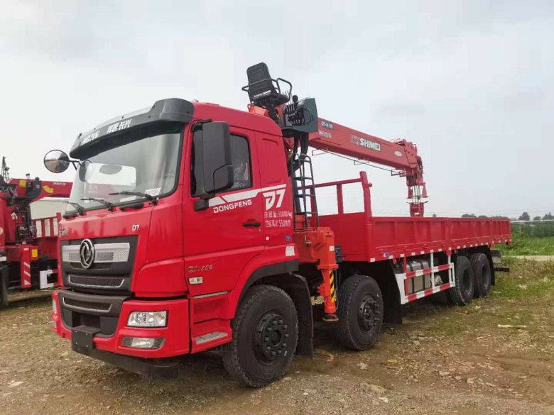 國六東風(fēng)暢行D7國六前四后八隨車吊上裝各品牌12-16噸吊機(jī)